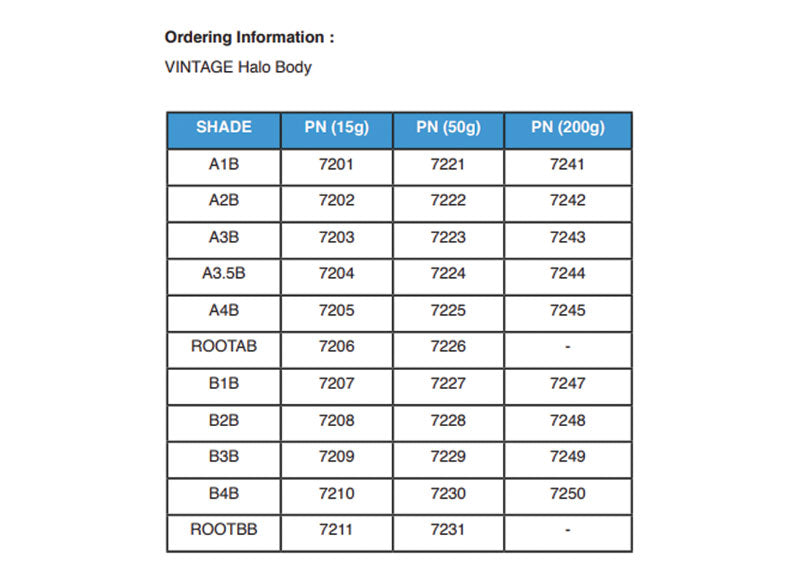 Halo Body Powder 50g