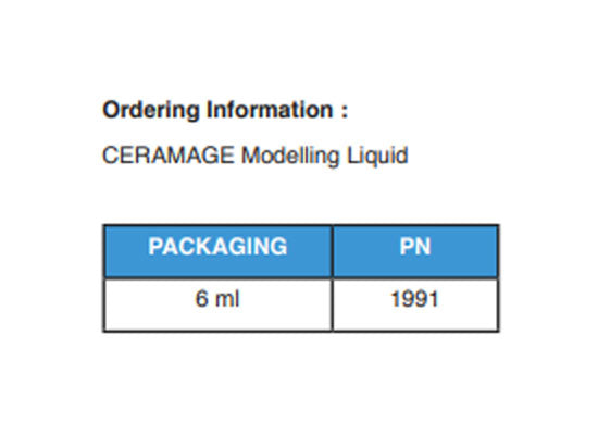 Ceramage Modelling Liquid