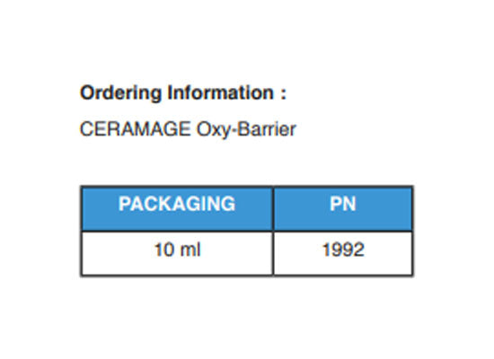 Ceramage Oxybarrier 10ml