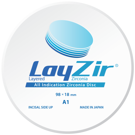 LayZir<sup>®</sup> All Indication Zirconia Disc