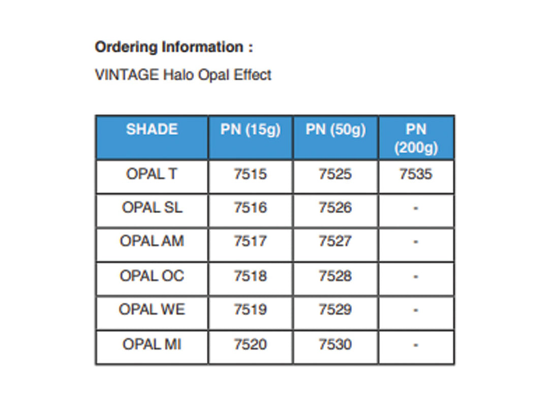 Halo Opal Effect 50g