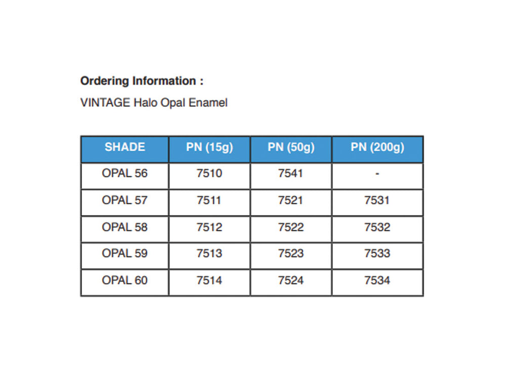 Halo Opal Incisal 200g
