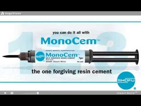 MonoCem<sup>®</sup> Self-Adhesive Resin Cement